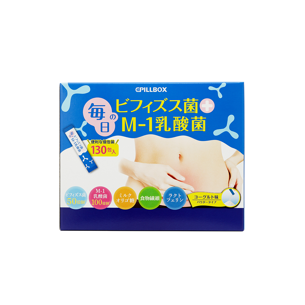 毎日のビフィズス菌+M-1乳酸菌の商品画像